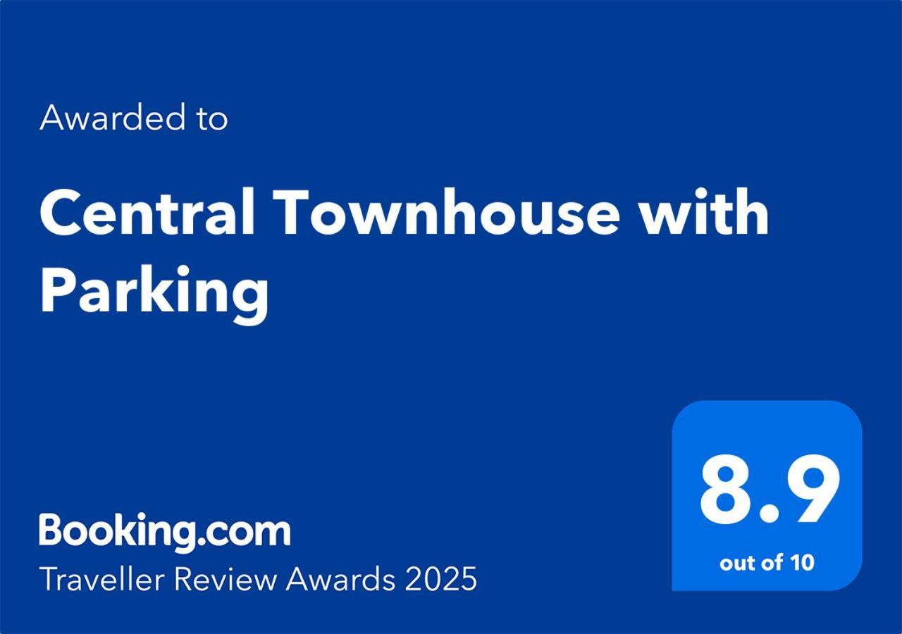 Central Townhouse With Parking Телфорд Экстерьер фото